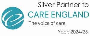 Care England Silver Partner Logo